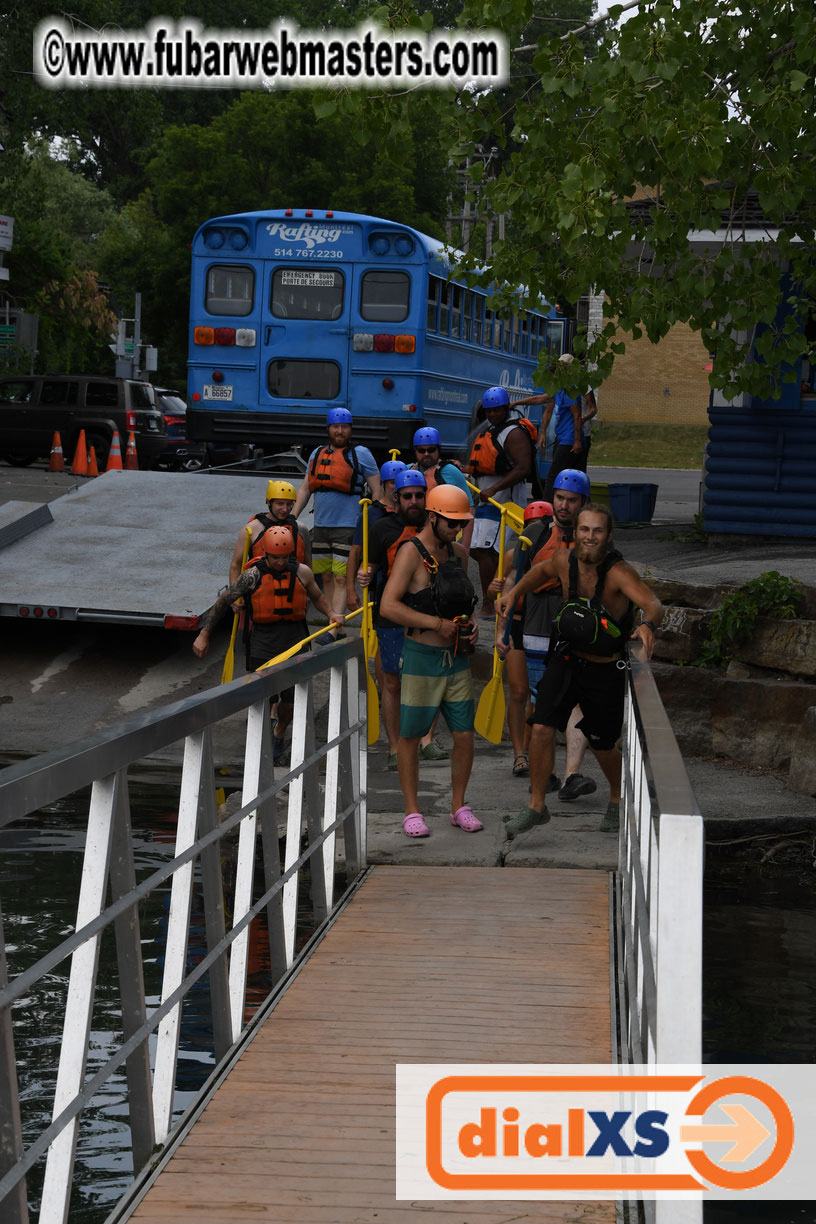 Wet Kick-off BBQ and Rafting