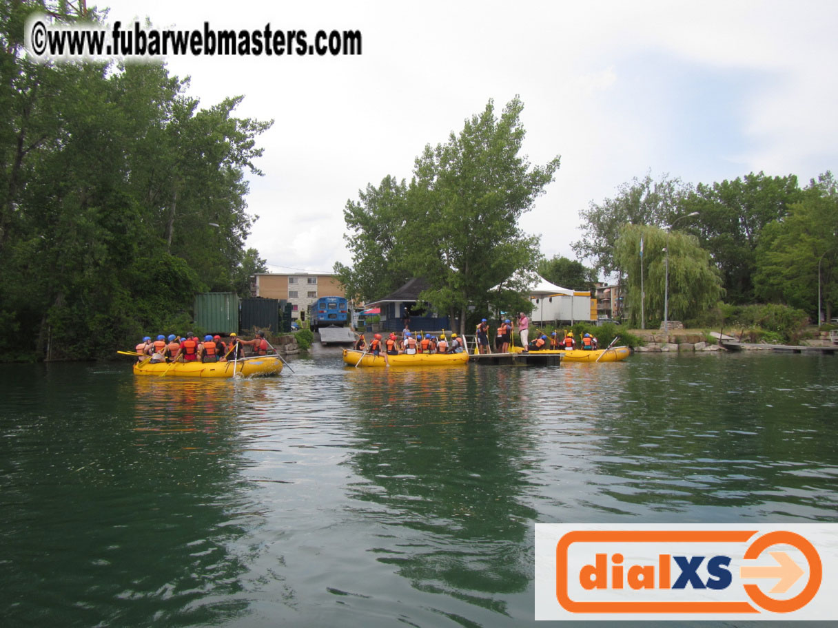 Wet Kick-off BBQ and Rafting