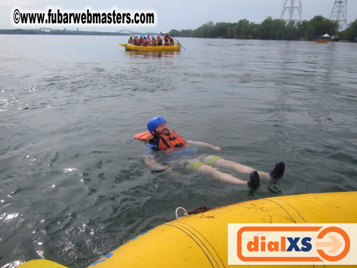 Wet Kick-off BBQ and Rafting