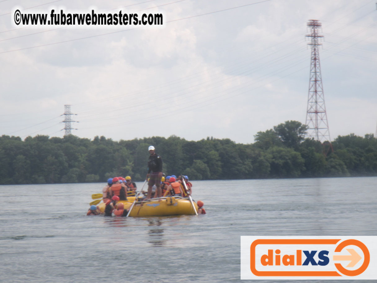 Wet Kick-off BBQ and Rafting