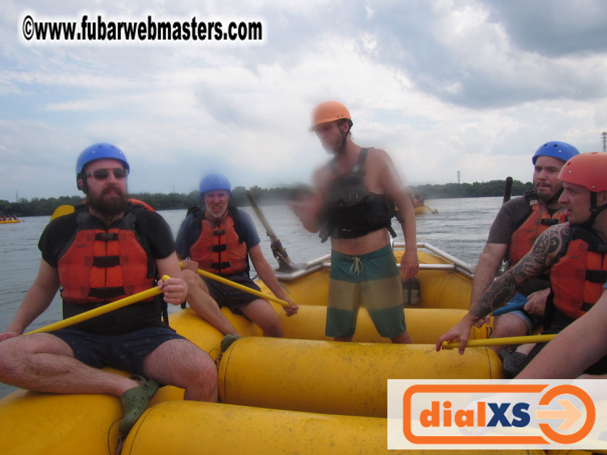 Wet Kick-off BBQ and Rafting