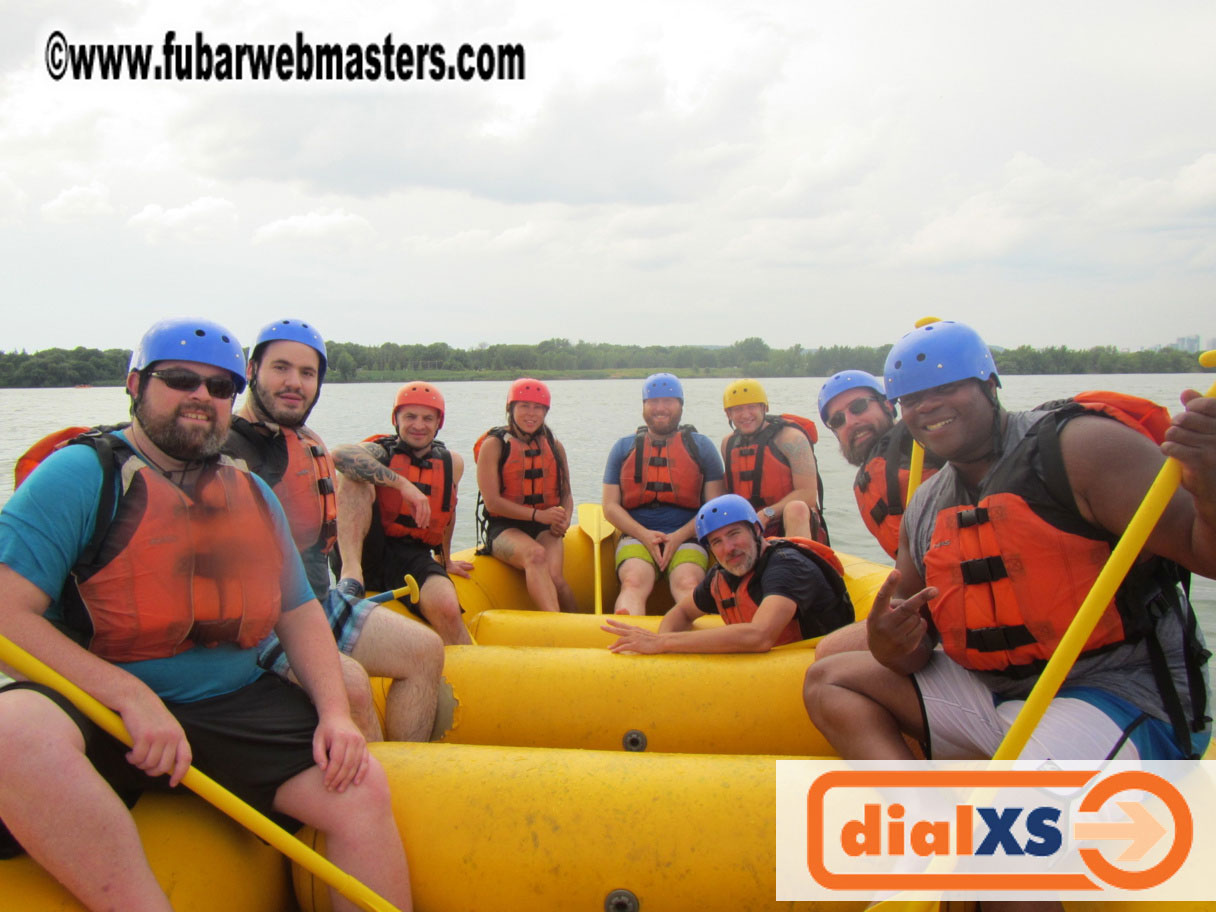 Wet Kick-off BBQ and Rafting