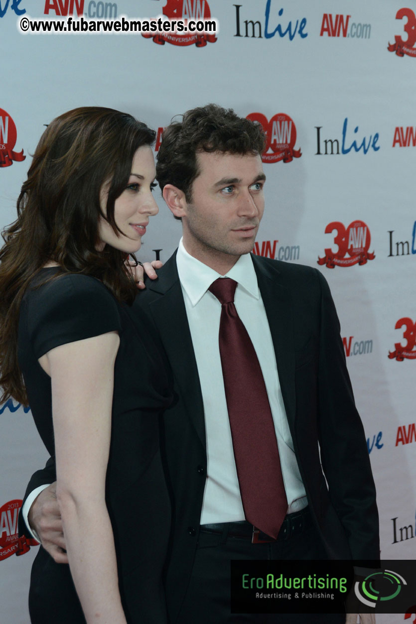 Red Carpet Arrivals for the AVN Awards