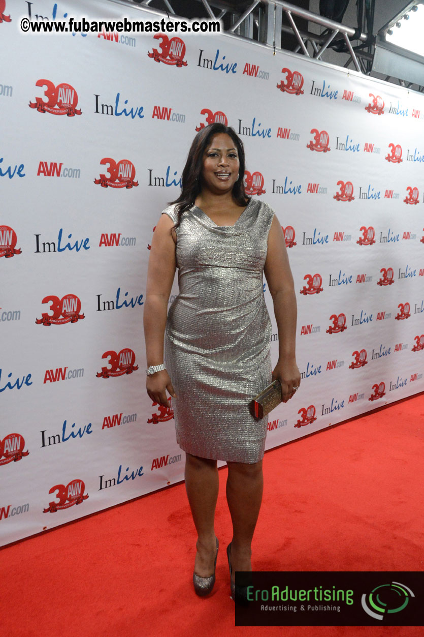 Red Carpet Arrivals for the AVN Awards