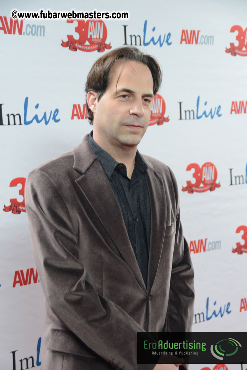 Red Carpet Arrivals for the AVN Awards