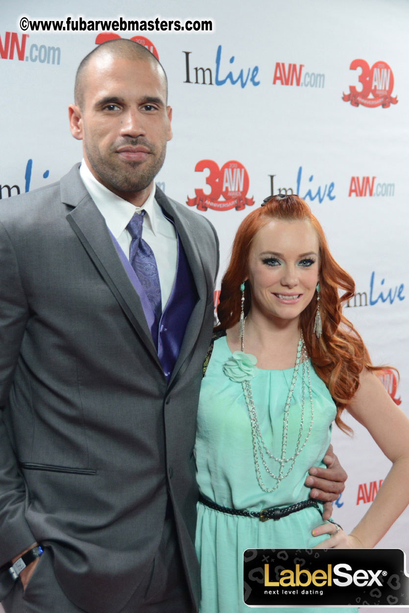 Red Carpet Arrivals for the AVN Awards