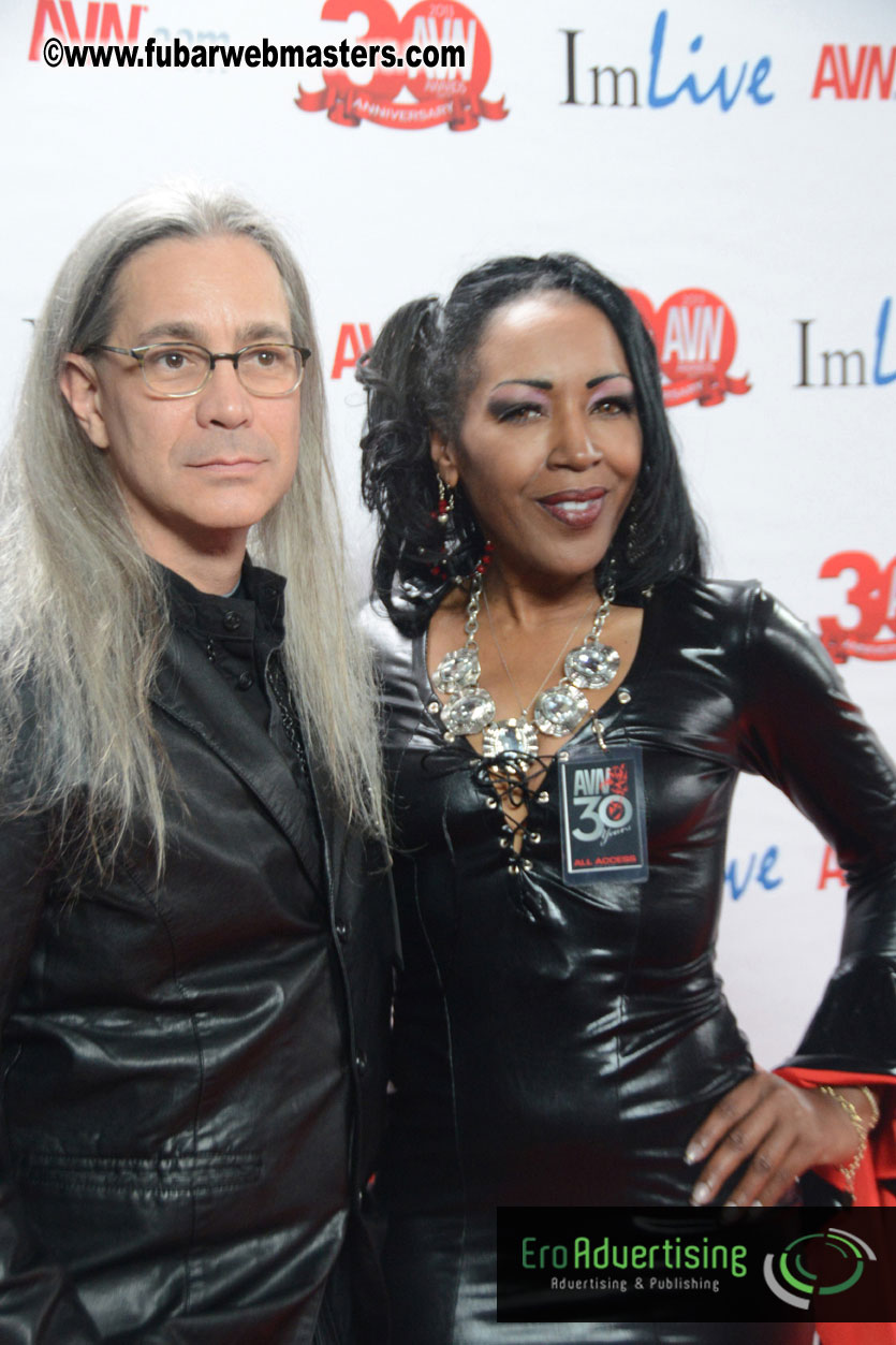 Red Carpet Arrivals for the AVN Awards