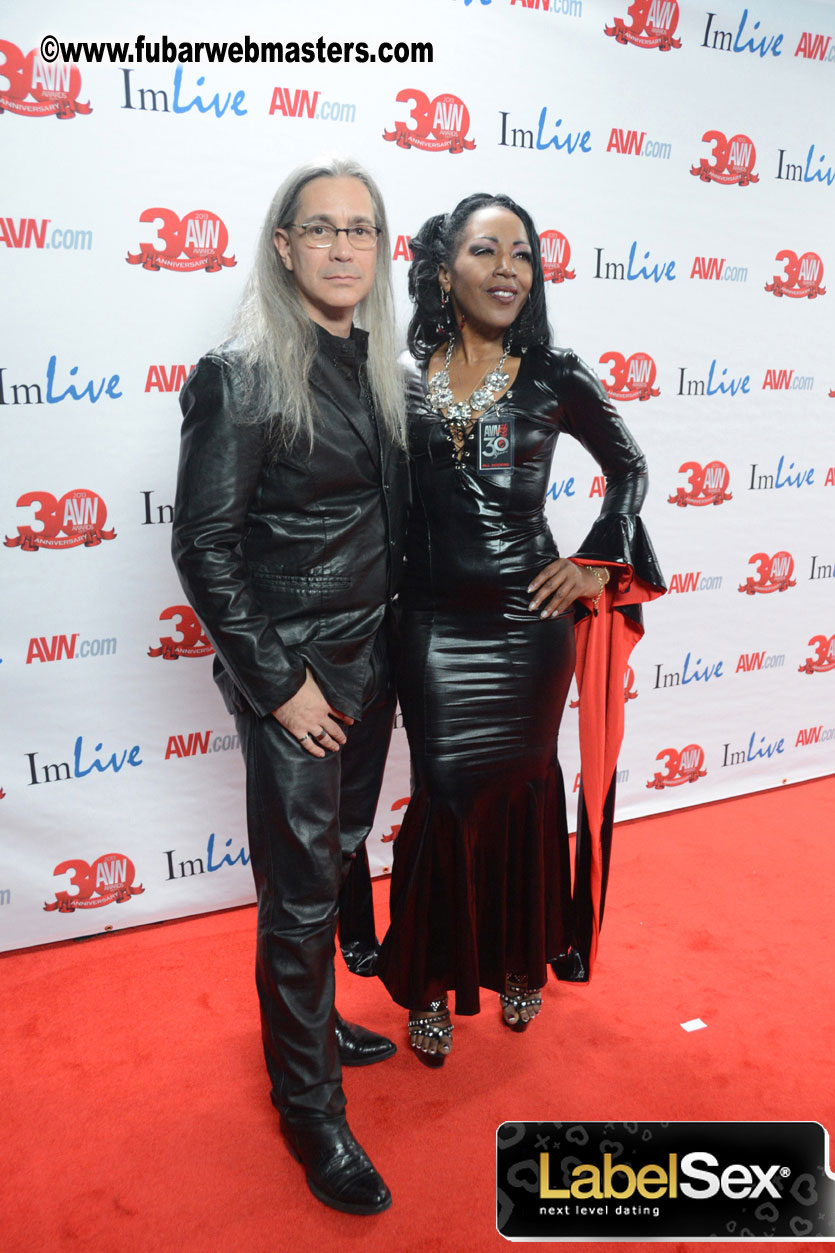 Red Carpet Arrivals for the AVN Awards