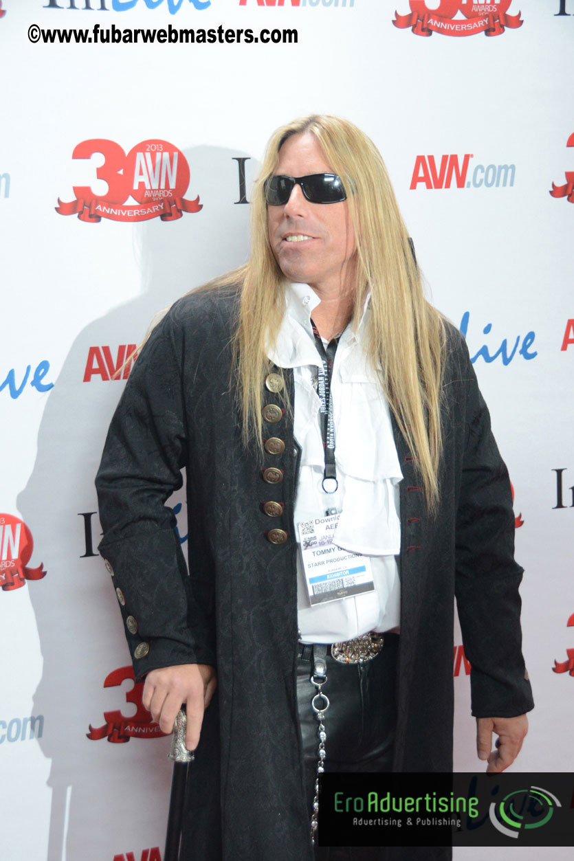 Red Carpet Arrivals for the AVN Awards