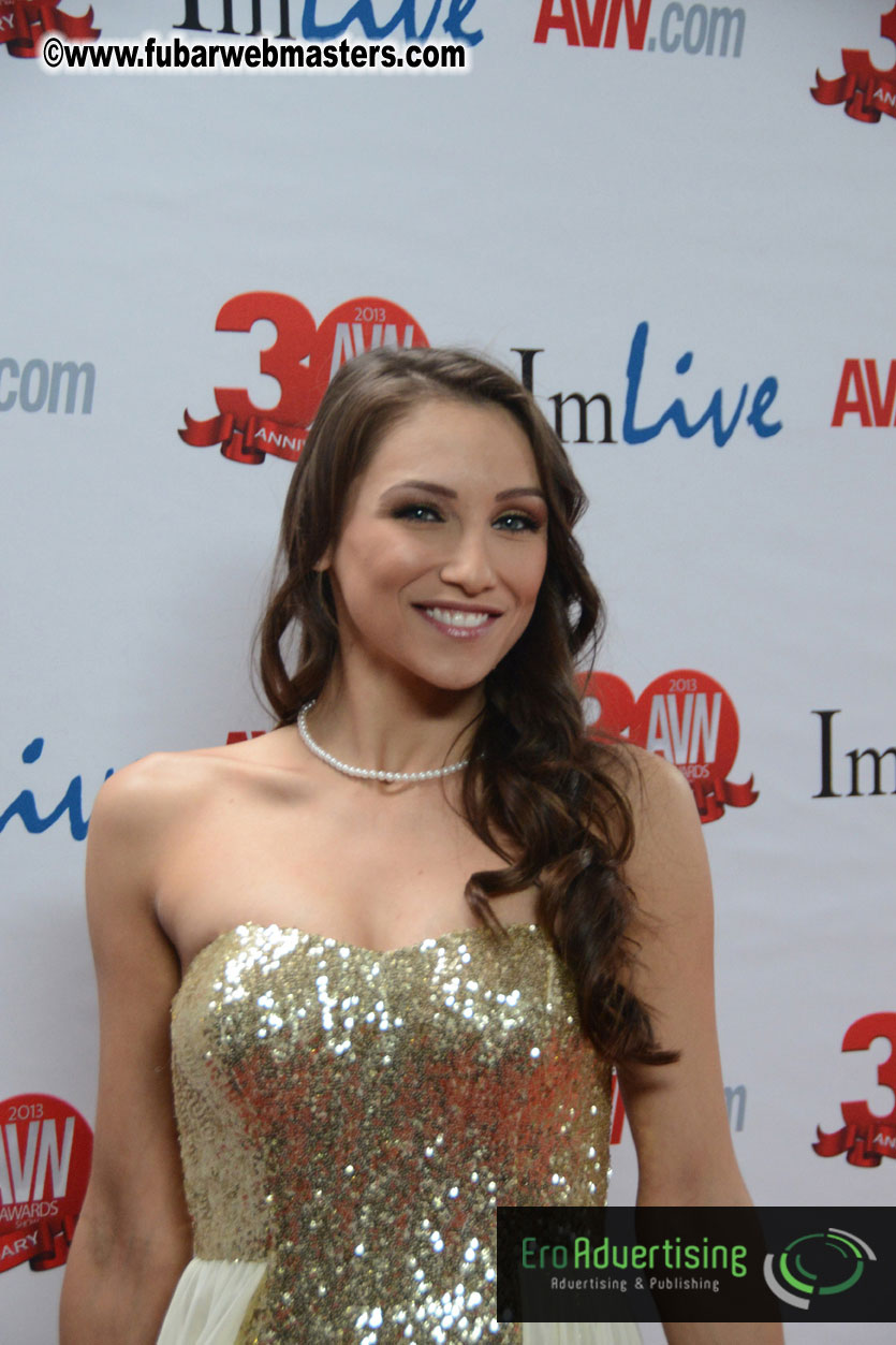 Red Carpet Arrivals for the AVN Awards