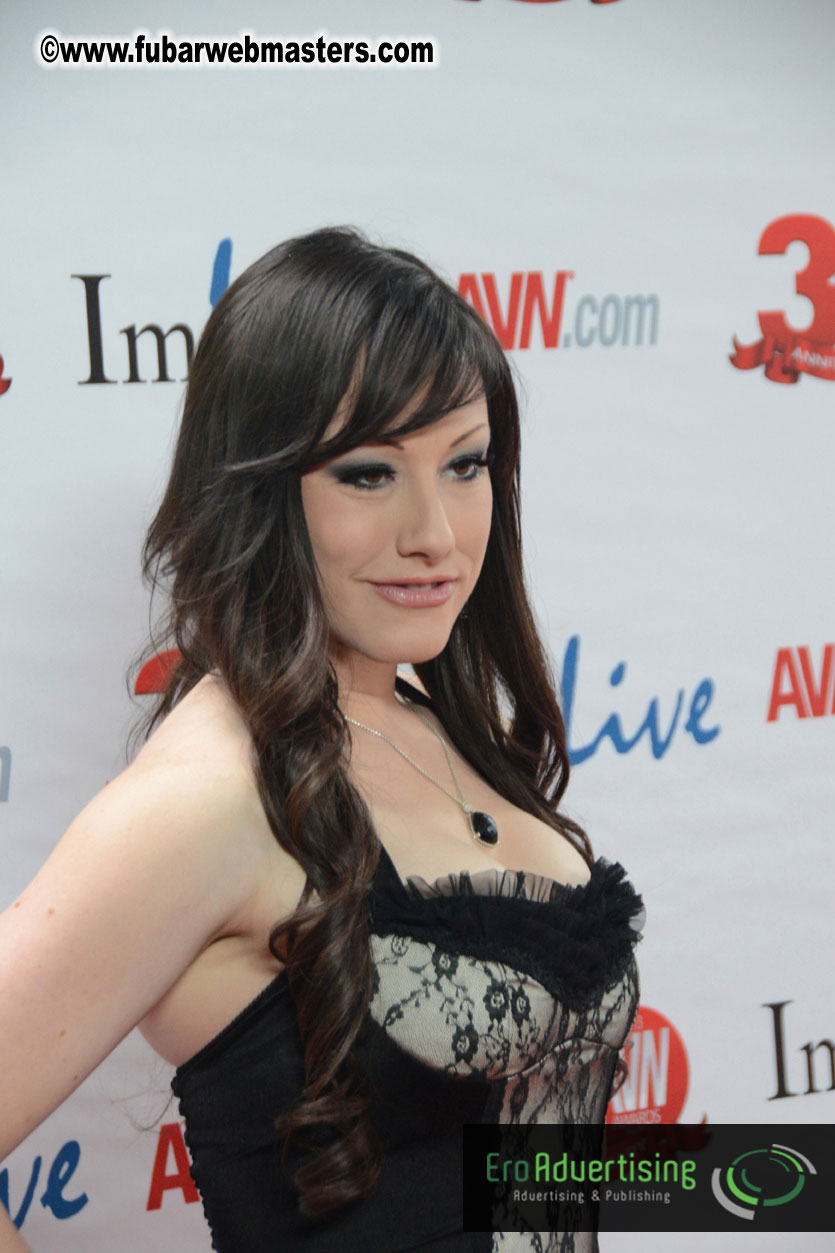 Red Carpet Arrivals for the AVN Awards