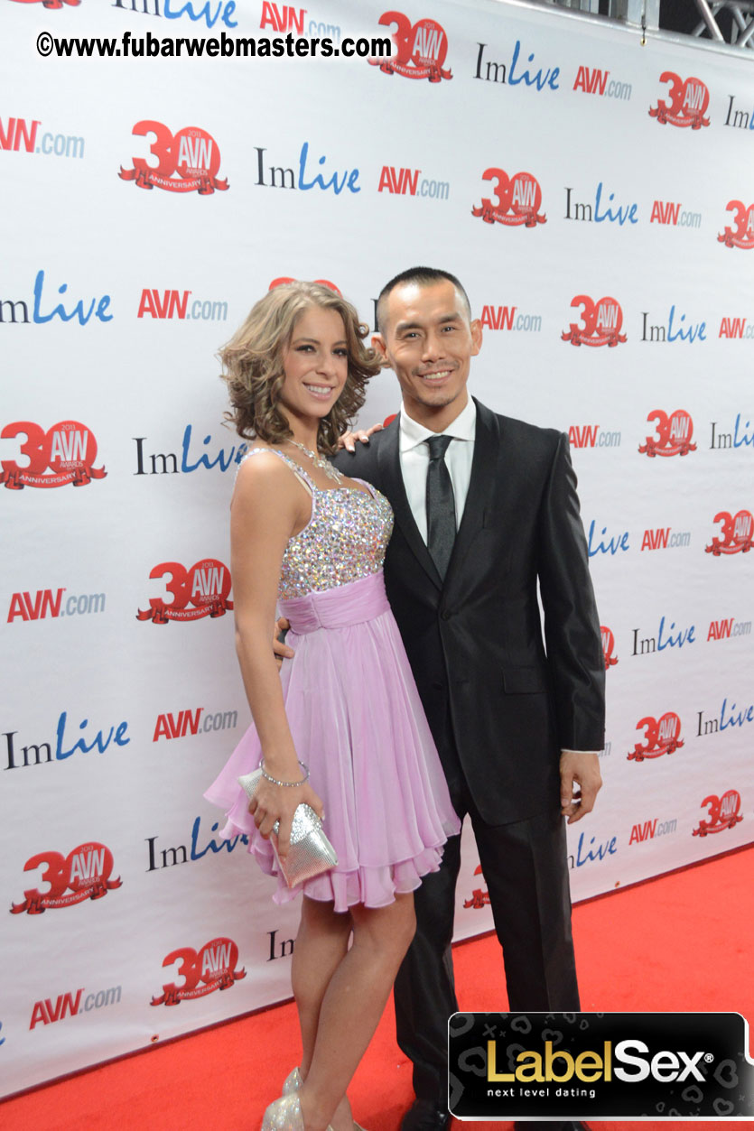 Red Carpet Arrivals for the AVN Awards