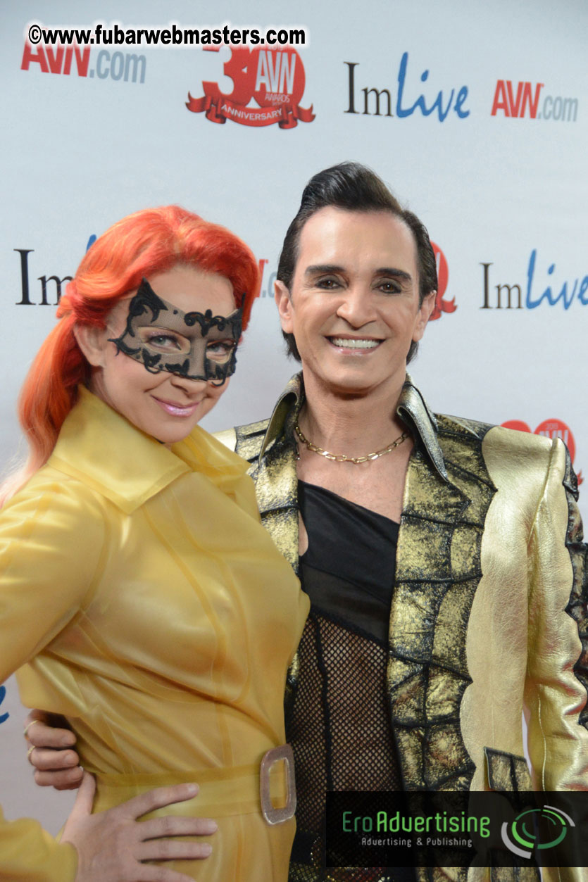 Red Carpet Arrivals for the AVN Awards