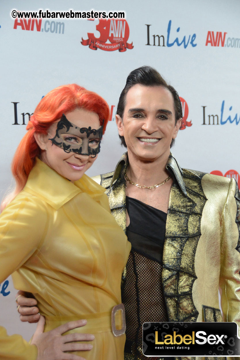 Red Carpet Arrivals for the AVN Awards