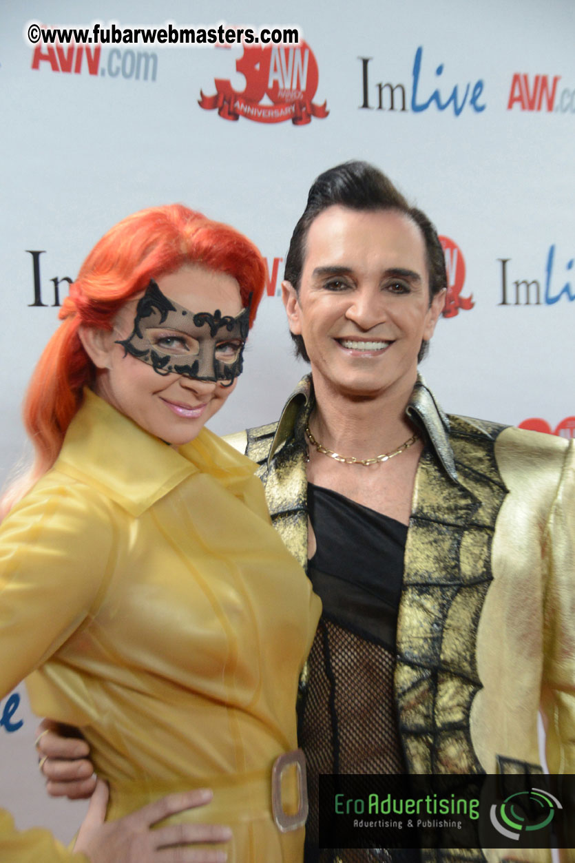 Red Carpet Arrivals for the AVN Awards