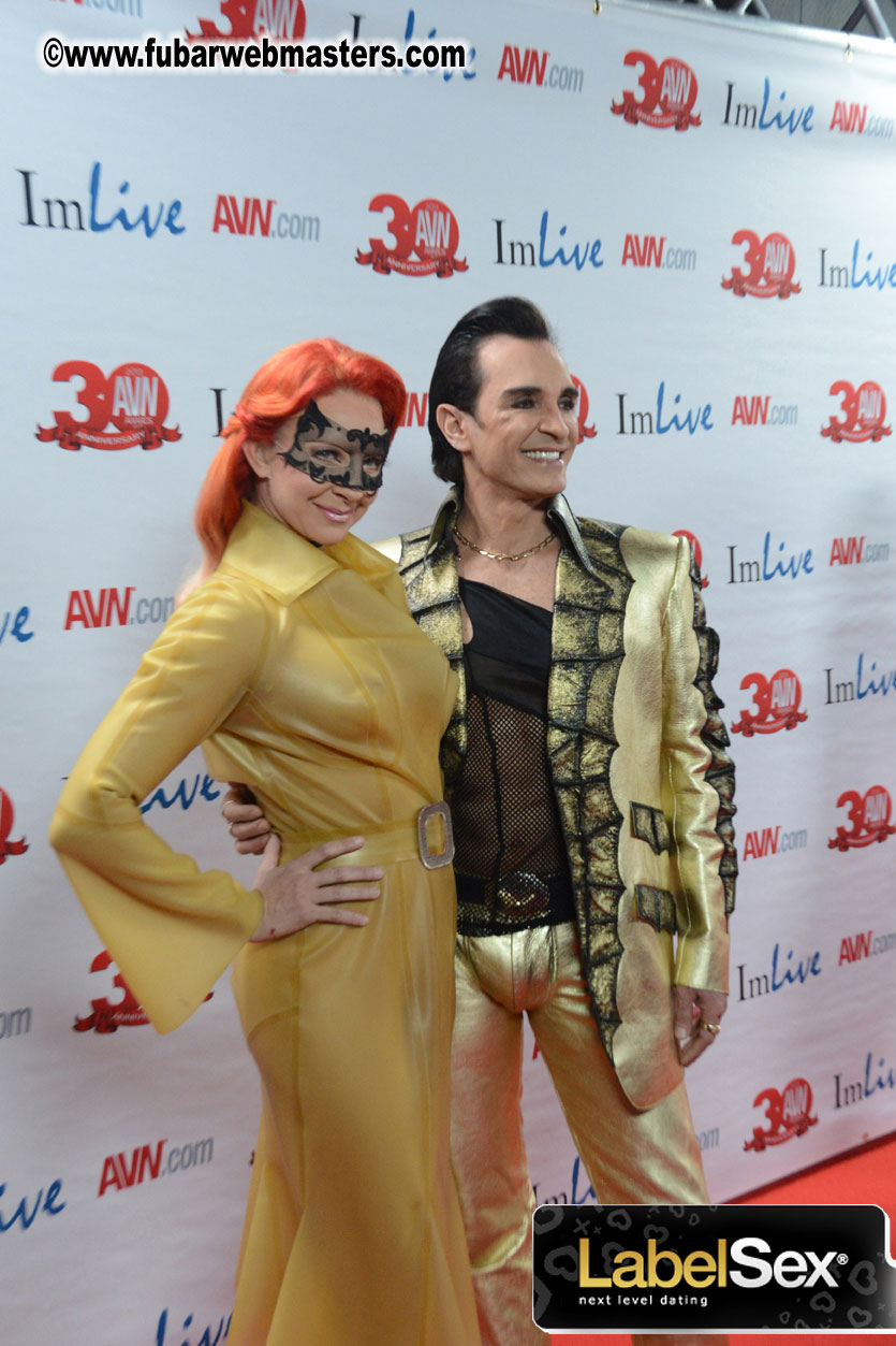 Red Carpet Arrivals for the AVN Awards