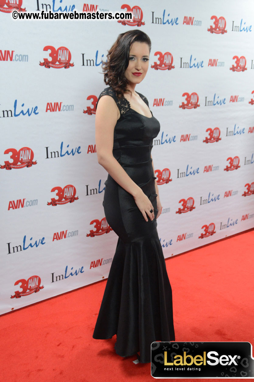 Red Carpet Arrivals for the AVN Awards