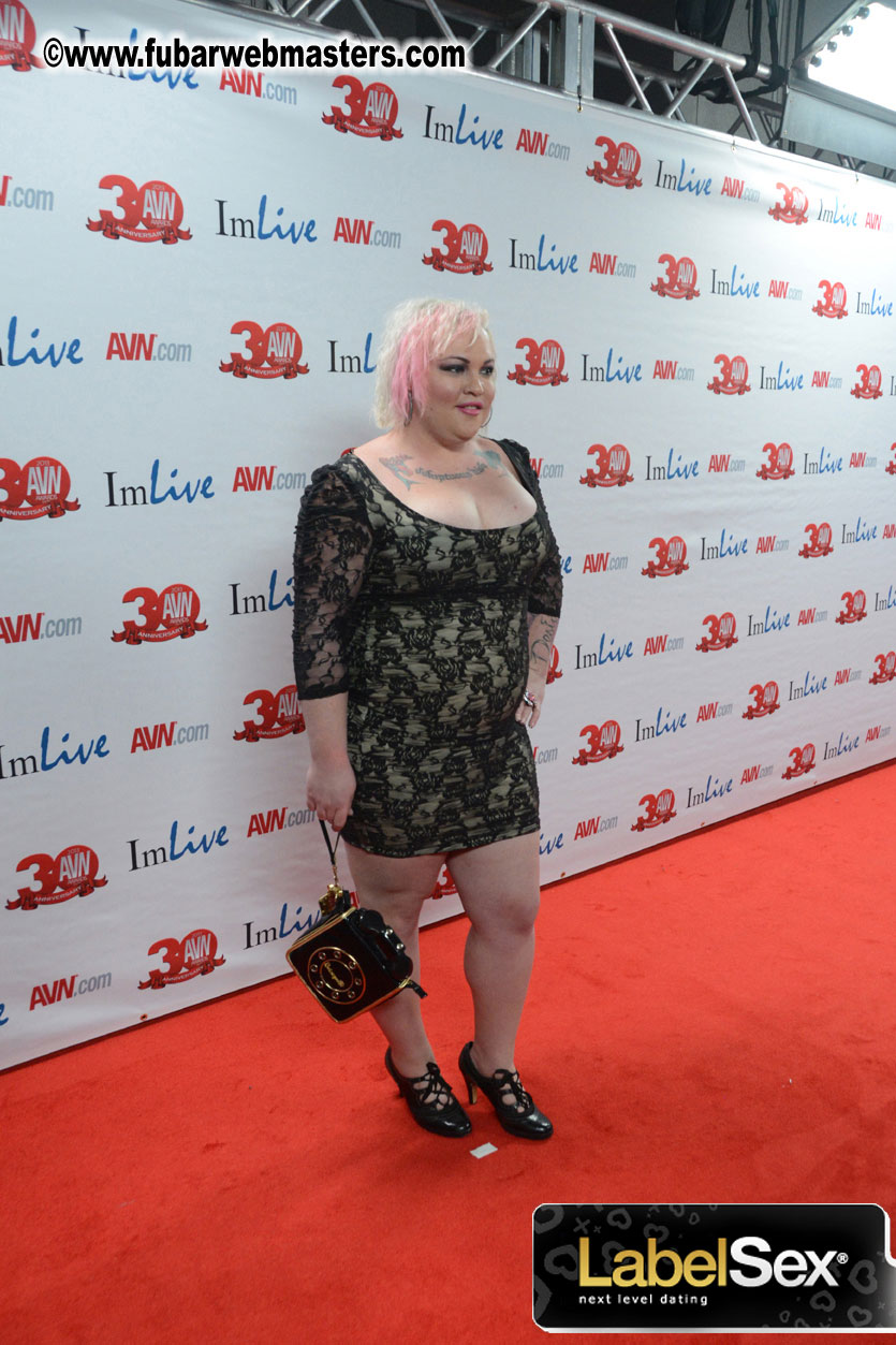 Red Carpet Arrivals for the AVN Awards