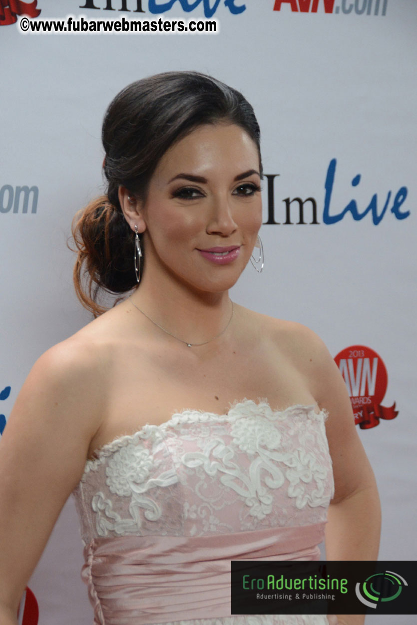 Red Carpet Arrivals for the AVN Awards