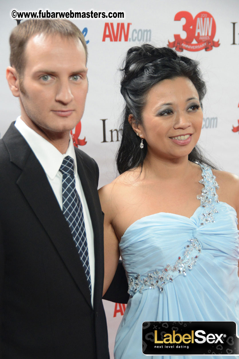 Red Carpet Arrivals for the AVN Awards