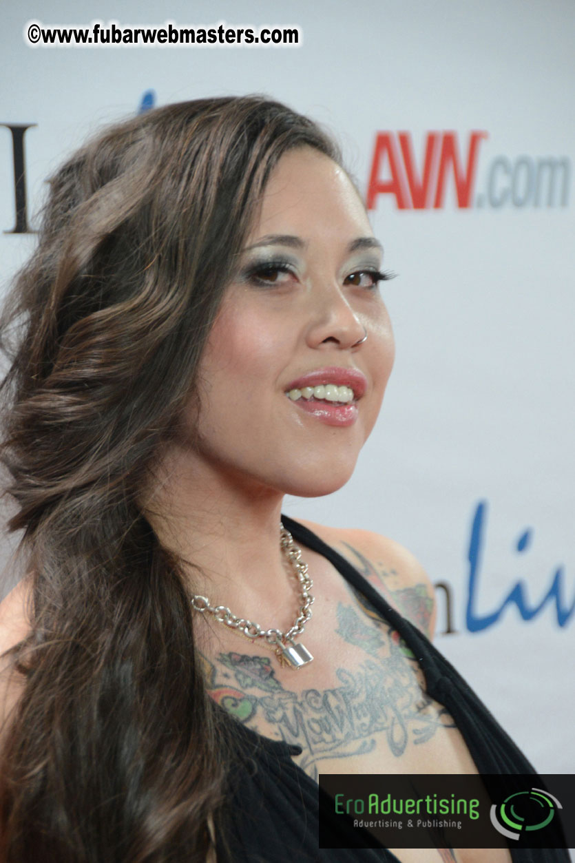 Red Carpet Arrivals for the AVN Awards