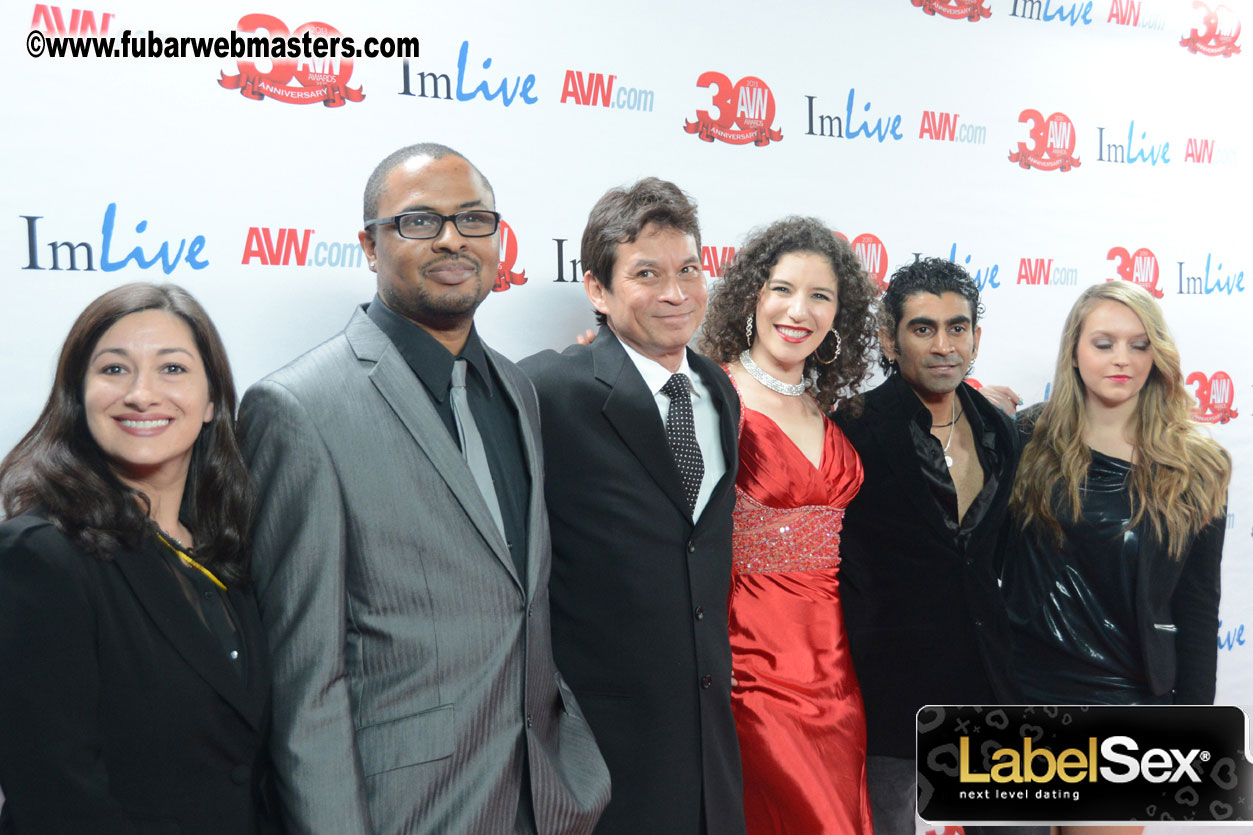 Red Carpet Arrivals for the AVN Awards