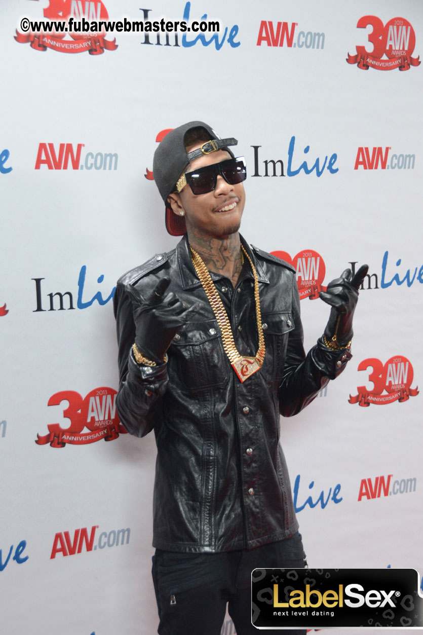 Red Carpet Arrivals for the AVN Awards