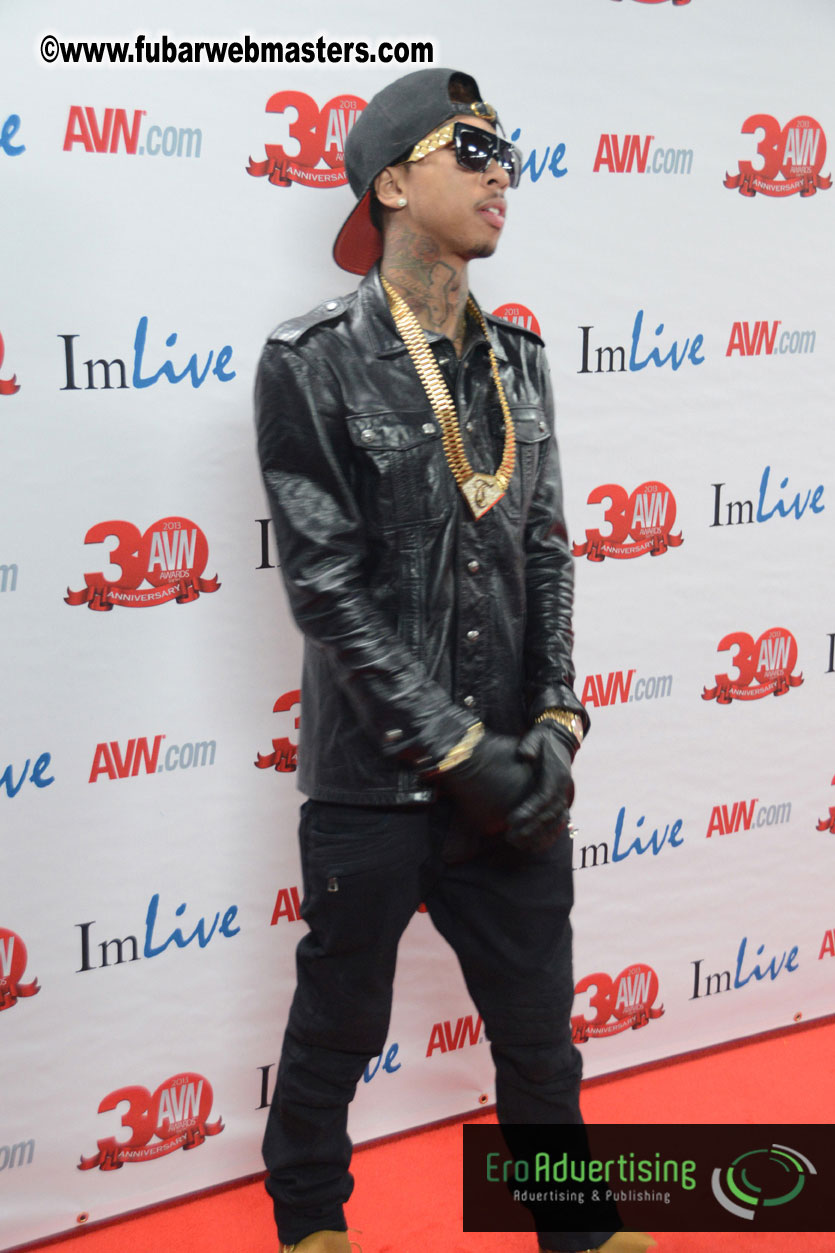 Red Carpet Arrivals for the AVN Awards