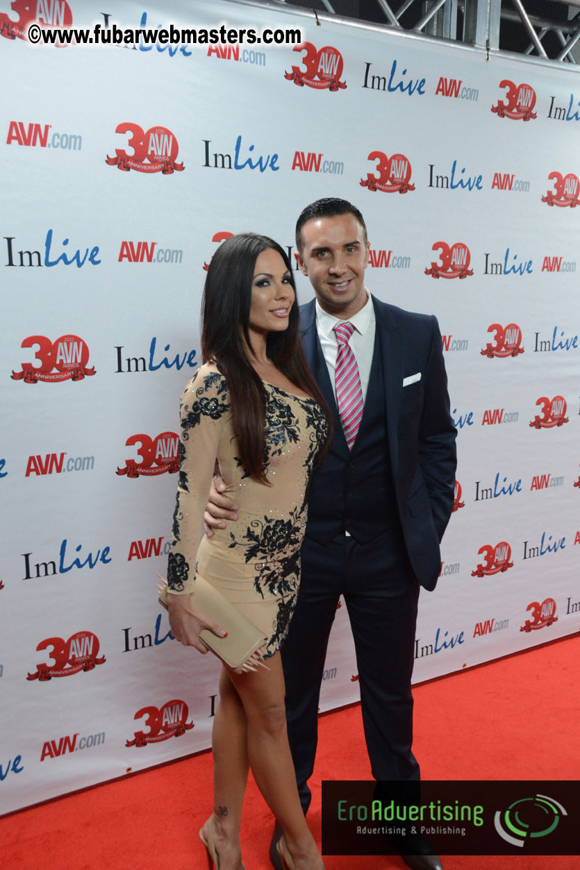 Red Carpet Arrivals for the AVN Awards