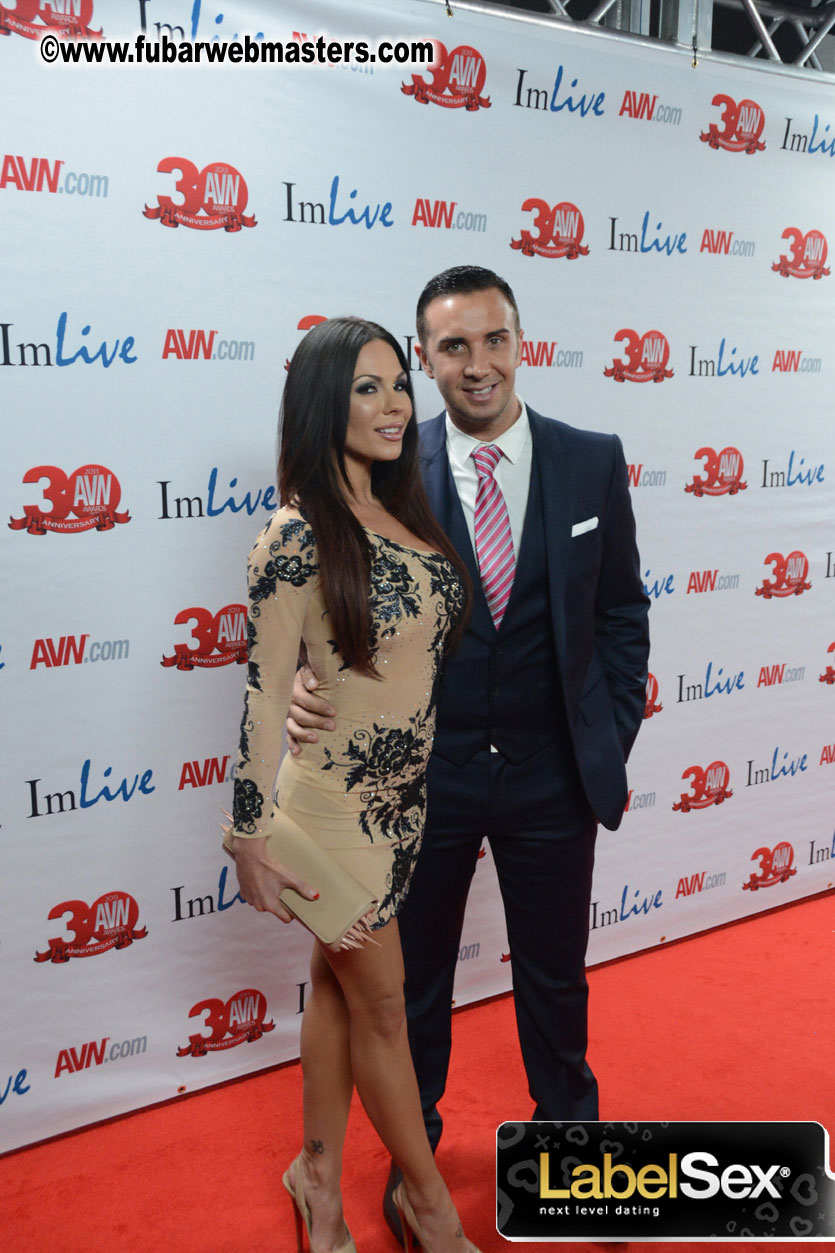 Red Carpet Arrivals for the AVN Awards