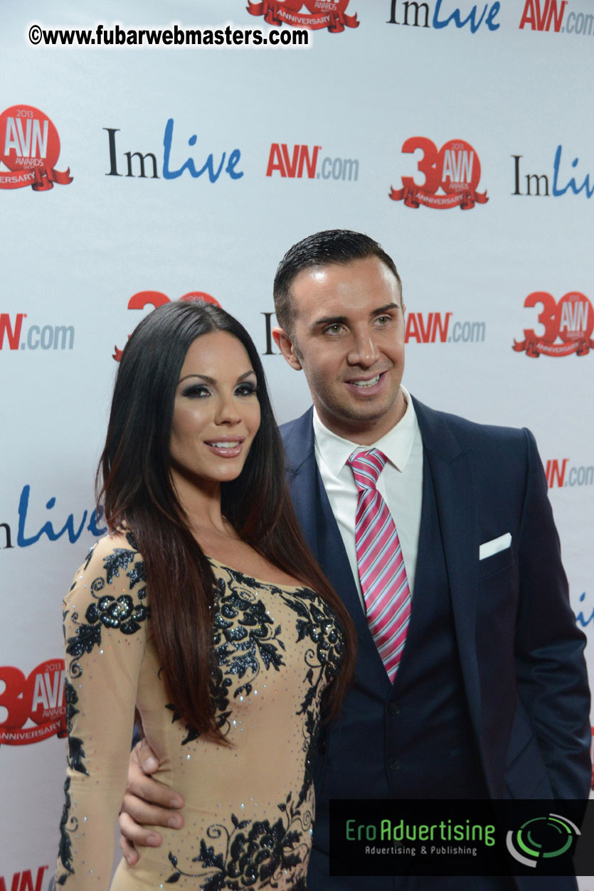 Red Carpet Arrivals for the AVN Awards