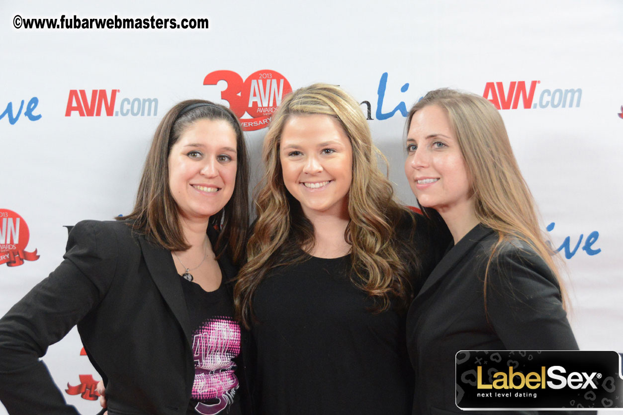 Red Carpet Arrivals for the AVN Awards