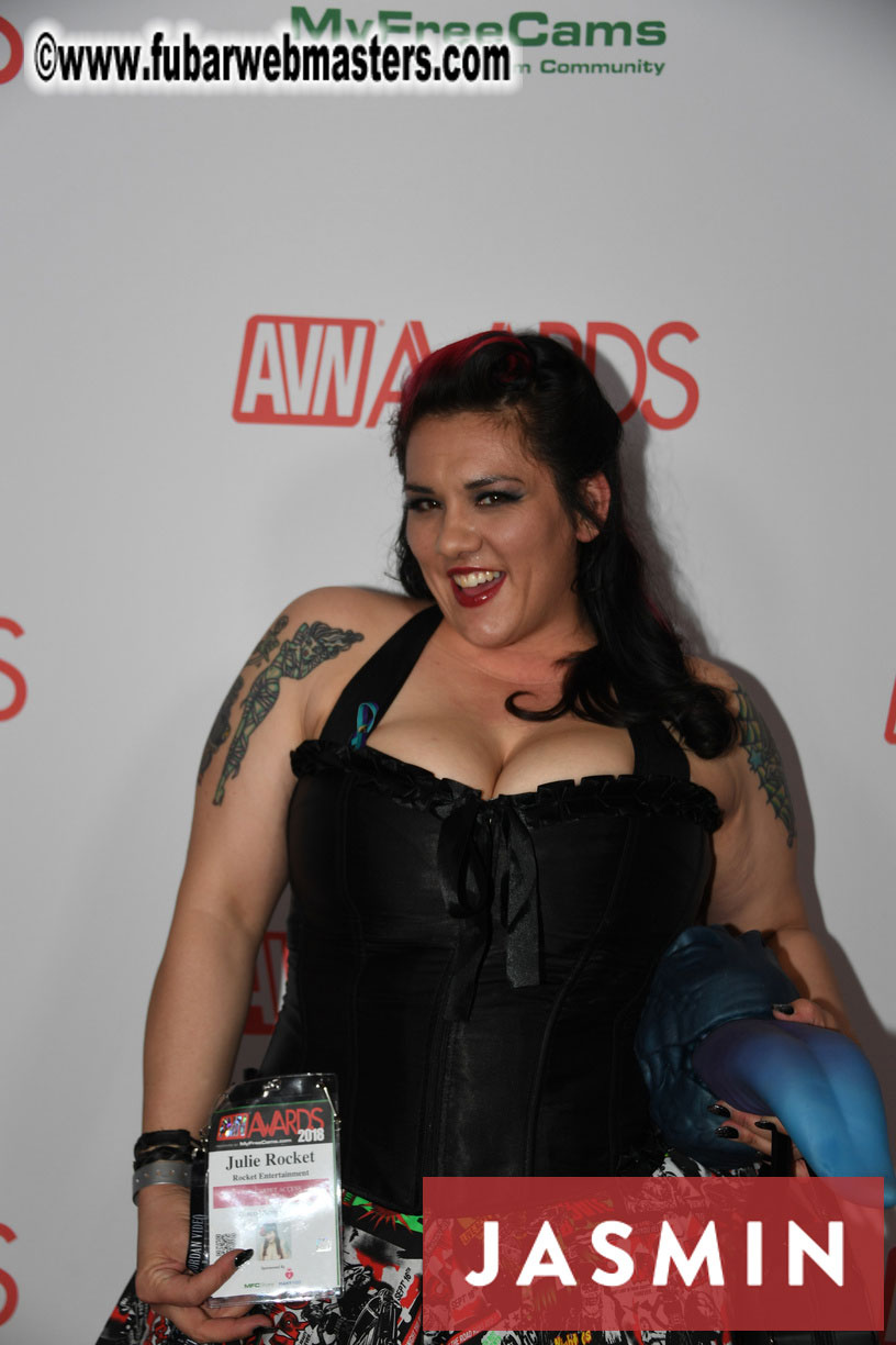 Early AVN Red Carpet