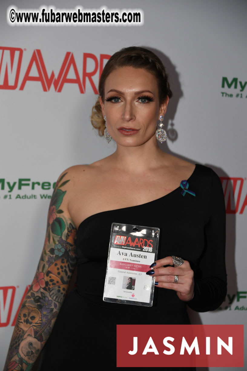 Early AVN Red Carpet