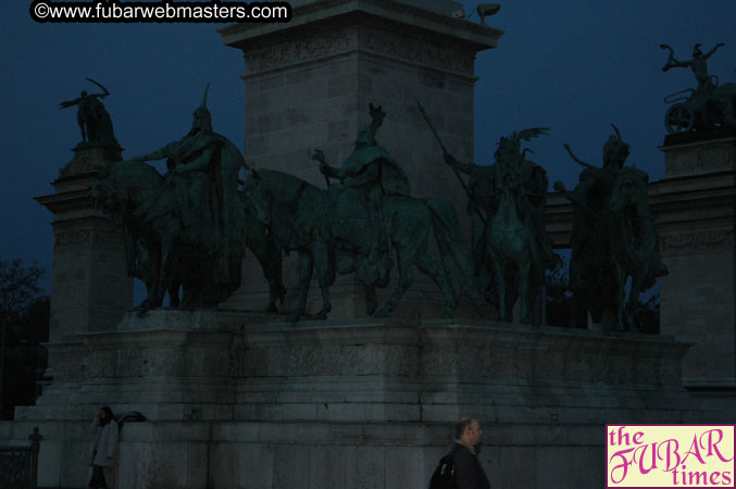 AOE Webmasters Tour of Budapest