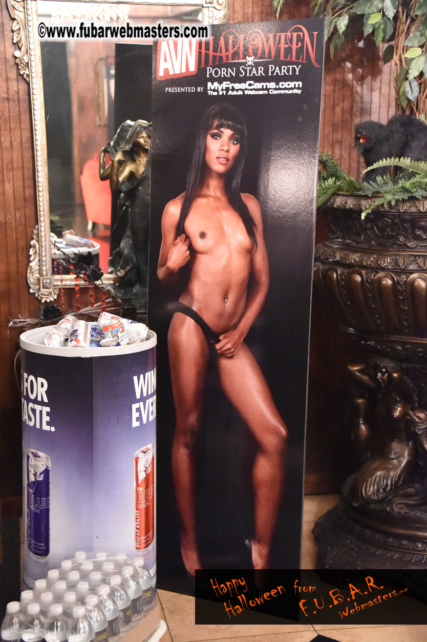 AVN Halloween Porn Star party  - part one