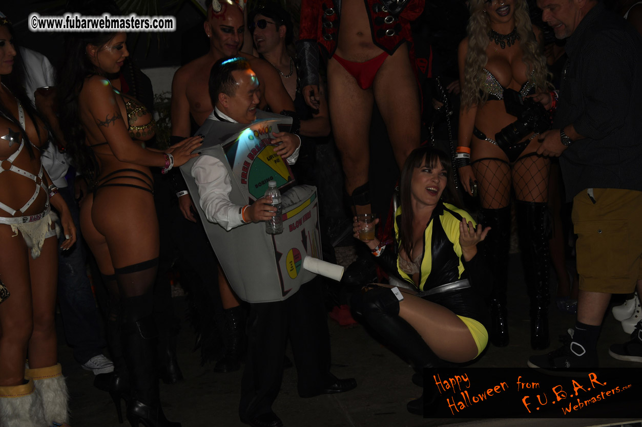 AVN Halloween Porn Star party  - part two