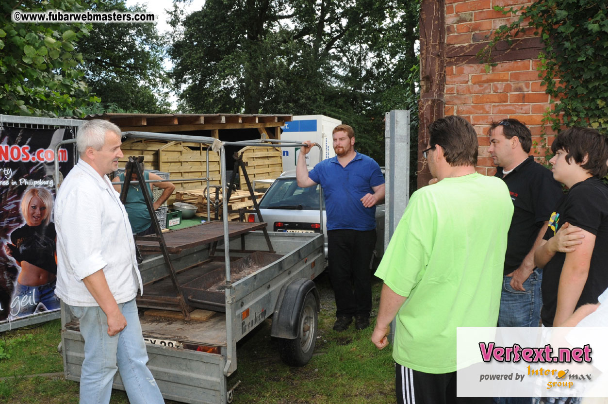 Friday - Behind the scenes & Party