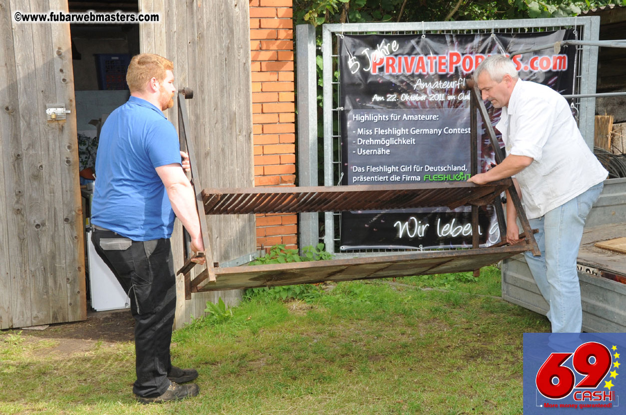 Friday - Behind the scenes & Party