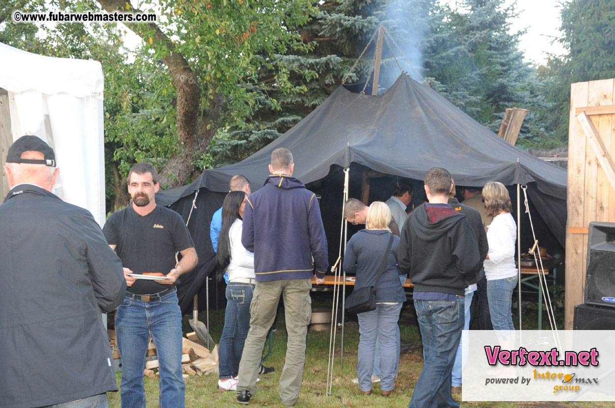 Friday - Behind the scenes & Party