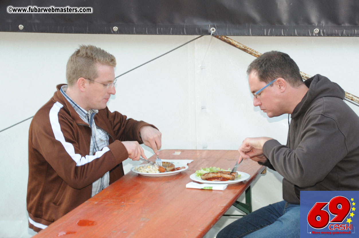 Friday - Behind the scenes & Party