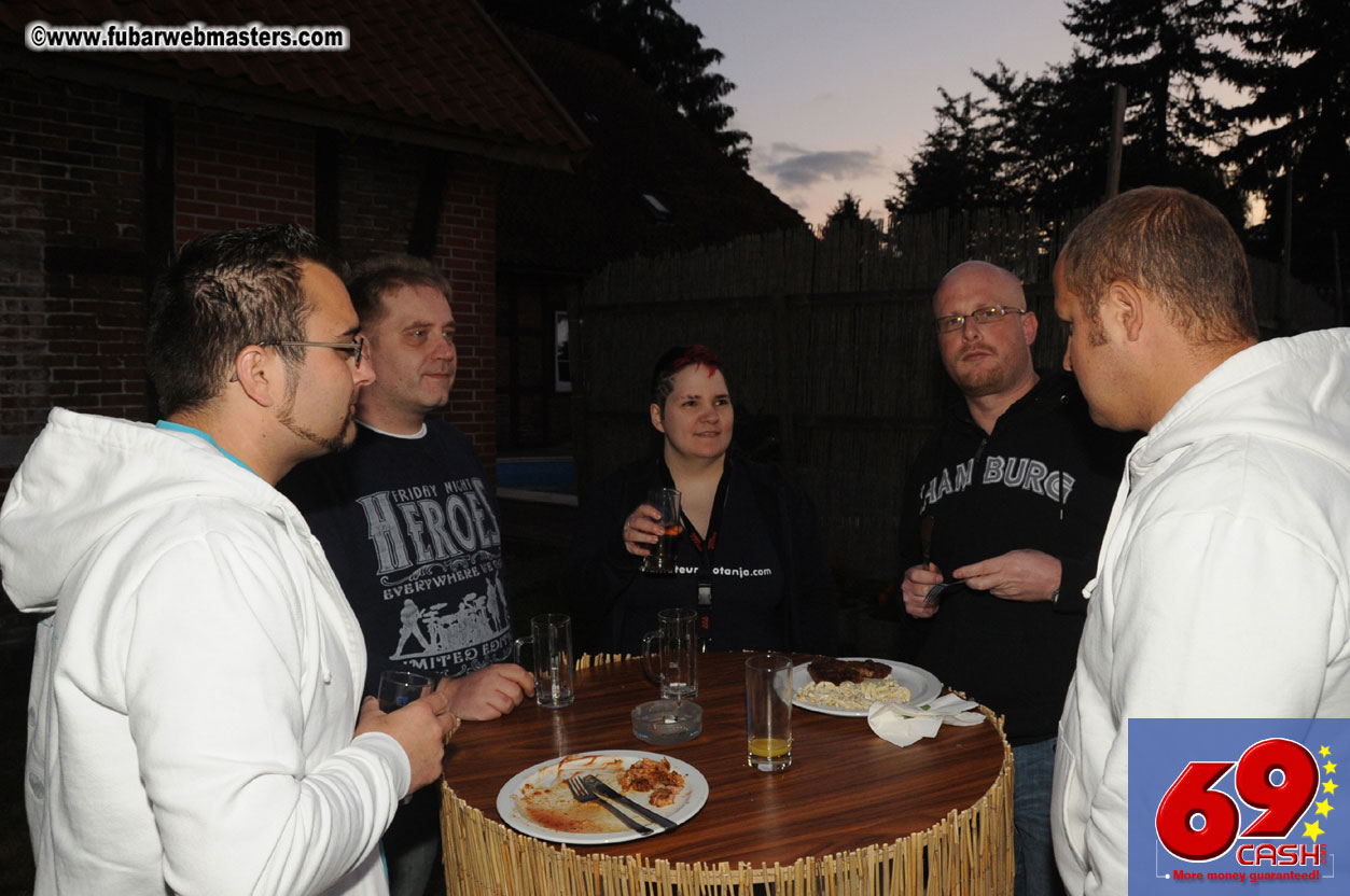 Friday - Behind the scenes & Party