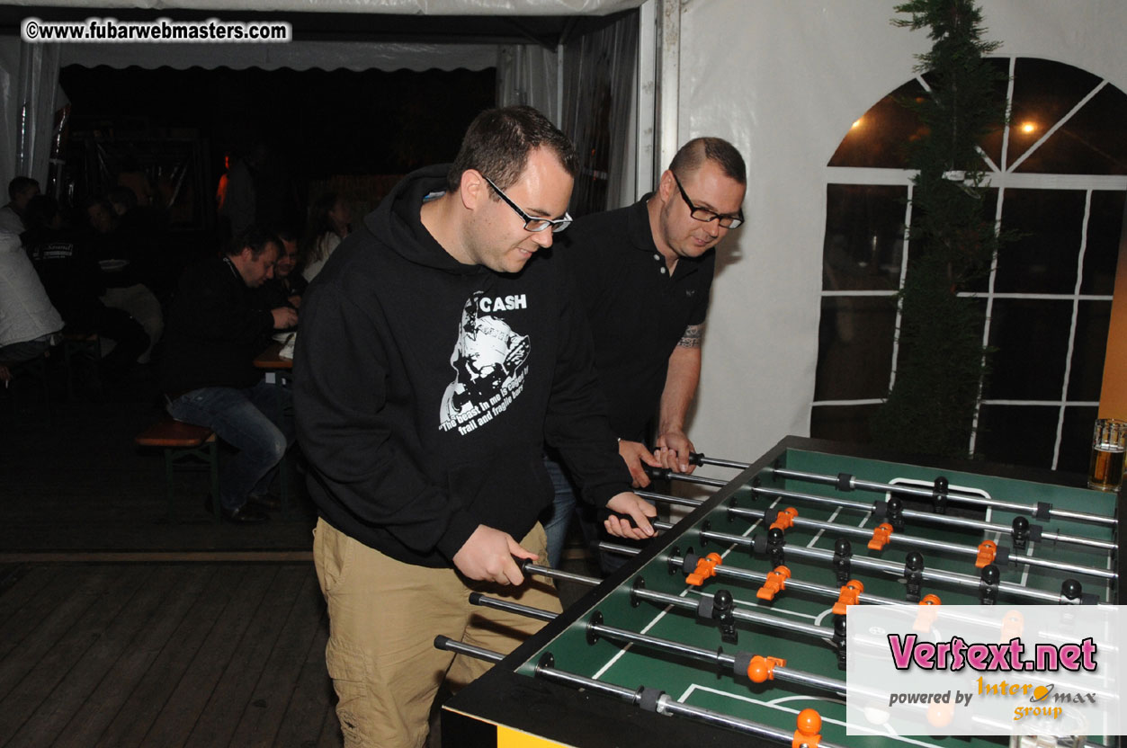 Friday - Behind the scenes & Party