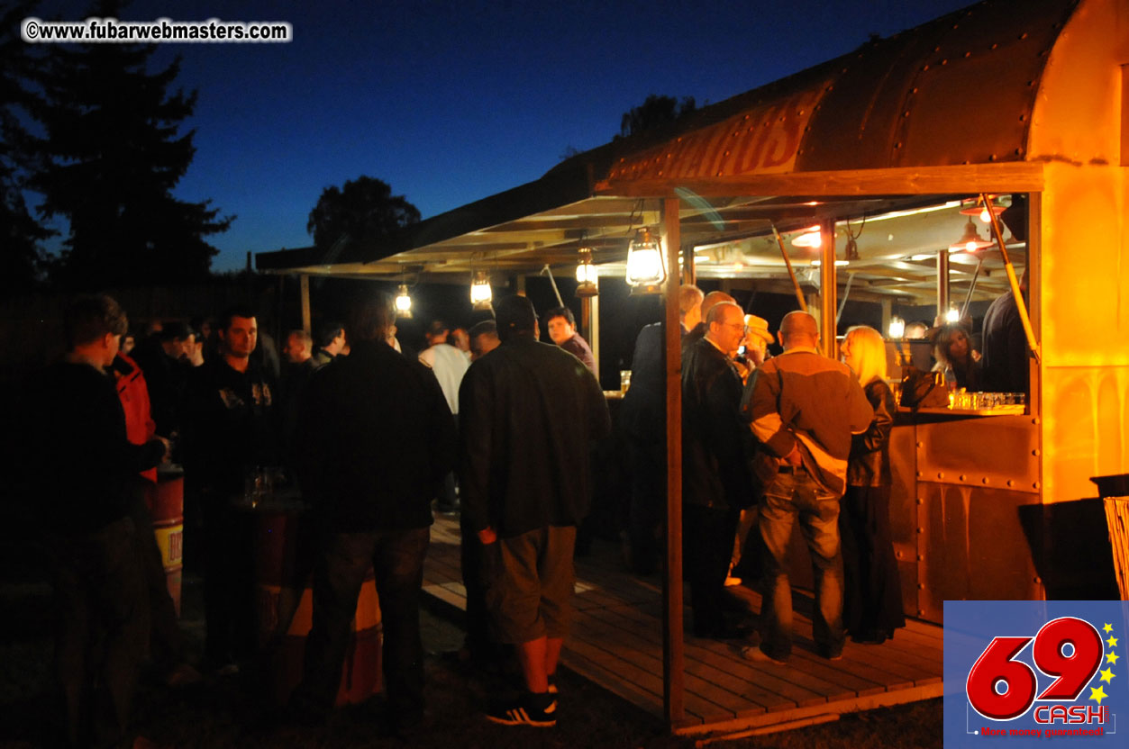 Friday - Behind the scenes & Party