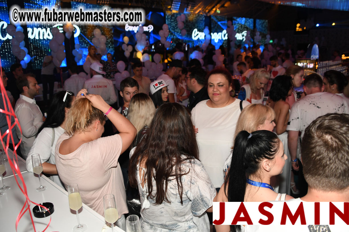 BongaCams SENSATION Party (White Party)