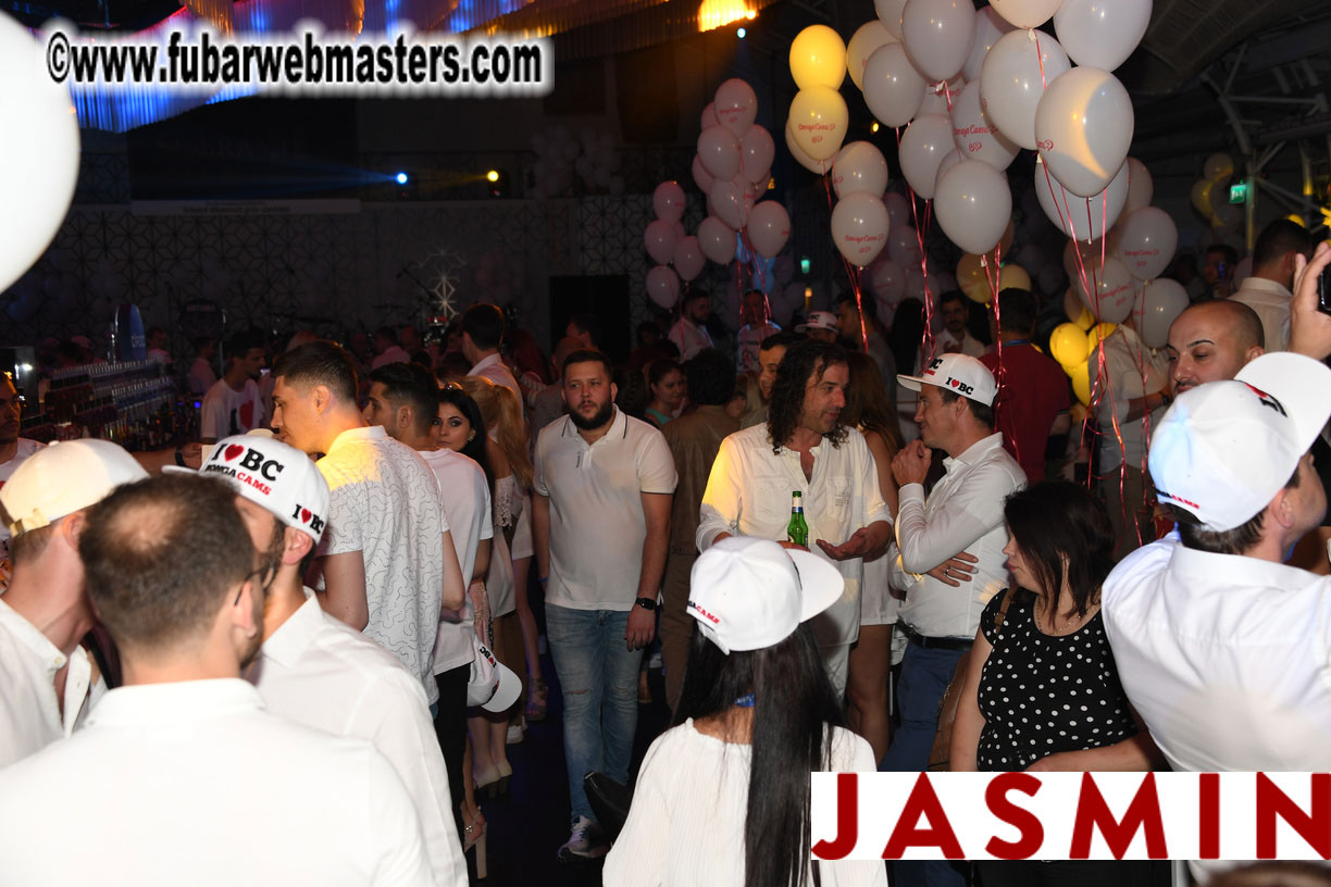 BongaCams SENSATION Party (White Party)