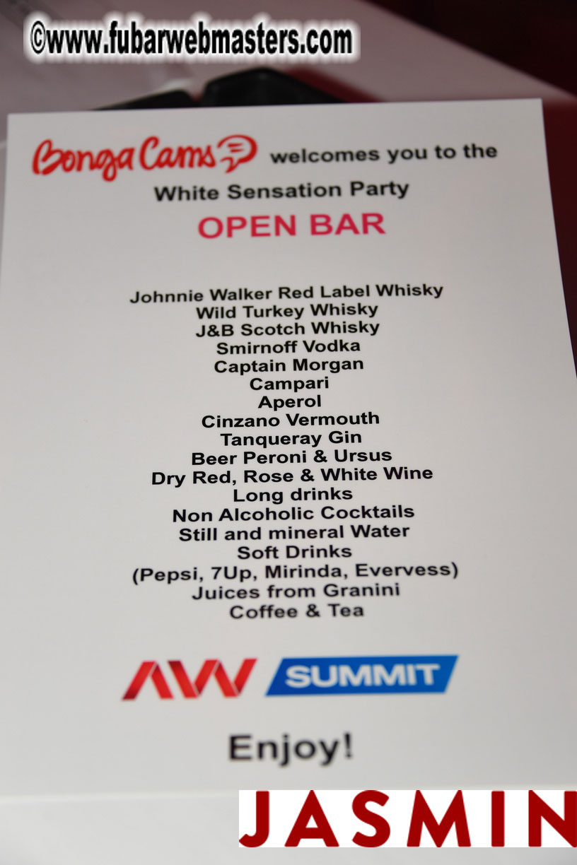 BongaCams SENSATION Party (White Party)