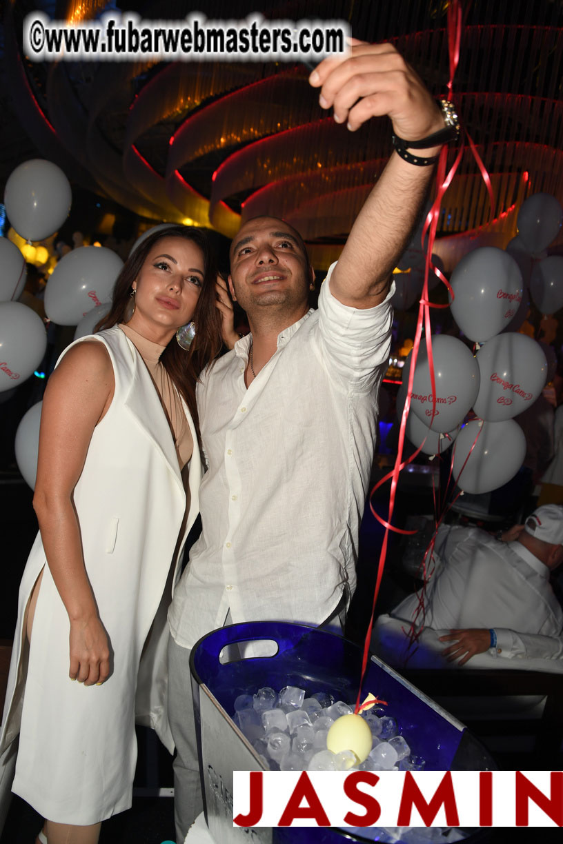 BongaCams SENSATION Party (White Party)