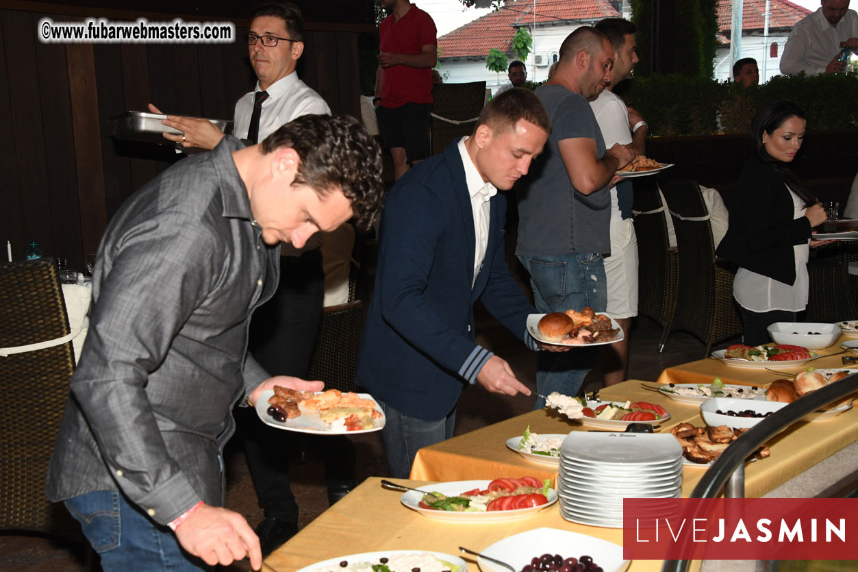 XLoveCam Dinner @ Crazy Beach