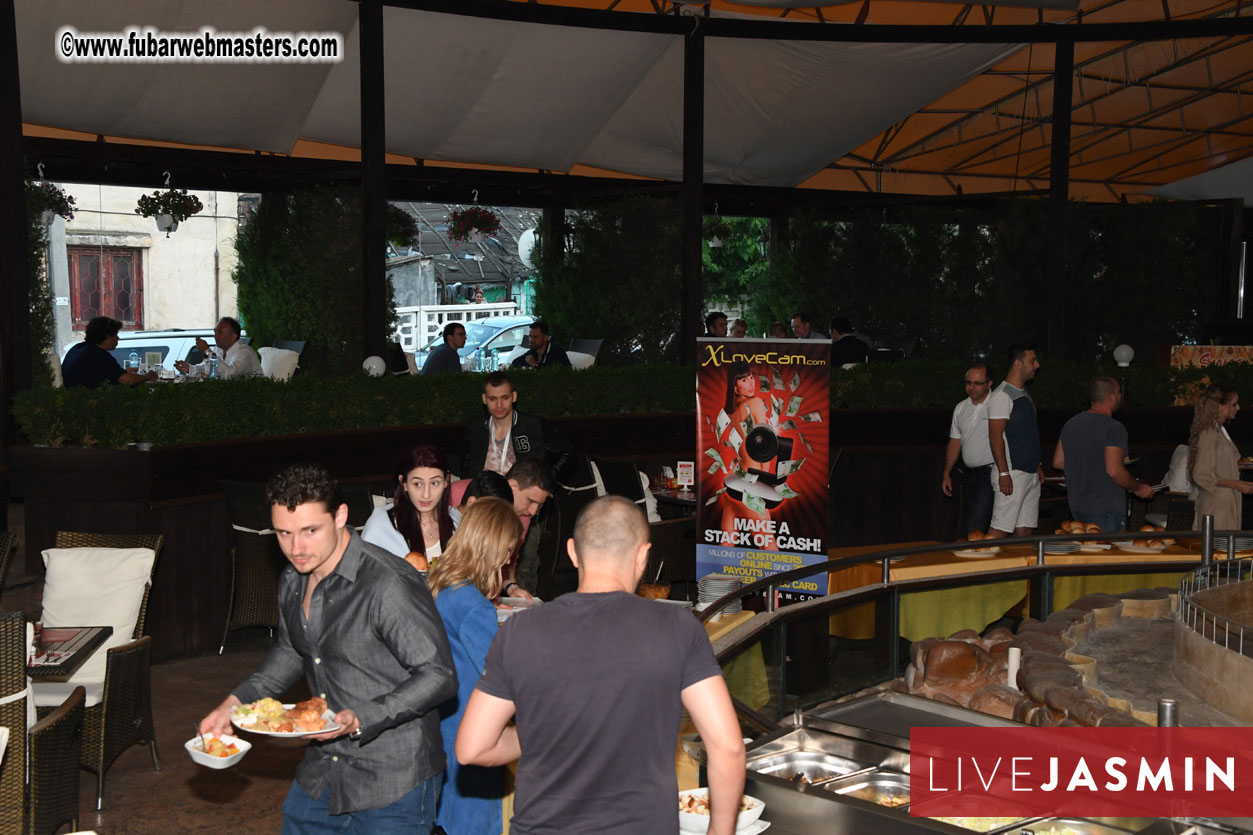 XLoveCam Dinner @ Crazy Beach